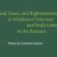 Review of God, Grace, and Righteousness in Wisdom of Solomon and Paul’s Letter to the Romans by Jonathan Linebaugh