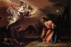 Jesus Prays in the Garden of Gethsemane