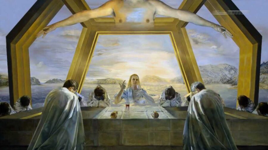 The Sacrament of the Last Supper by Salvador Dalí (1955)