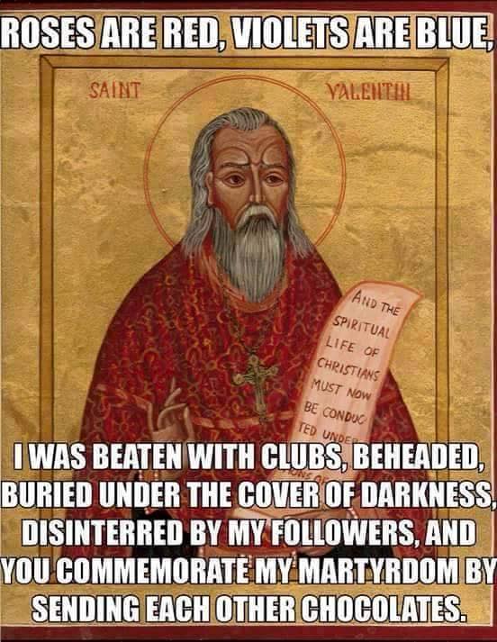 A  Communal  Feast  Celebrating  the Martyrdom of St. Valentine
